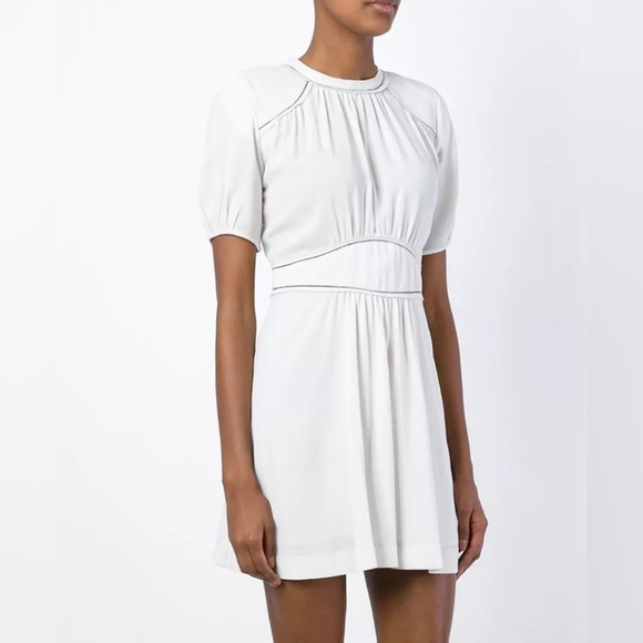 Isabel Marant Wana Georgette Mini Dress - Picture 2 of 5